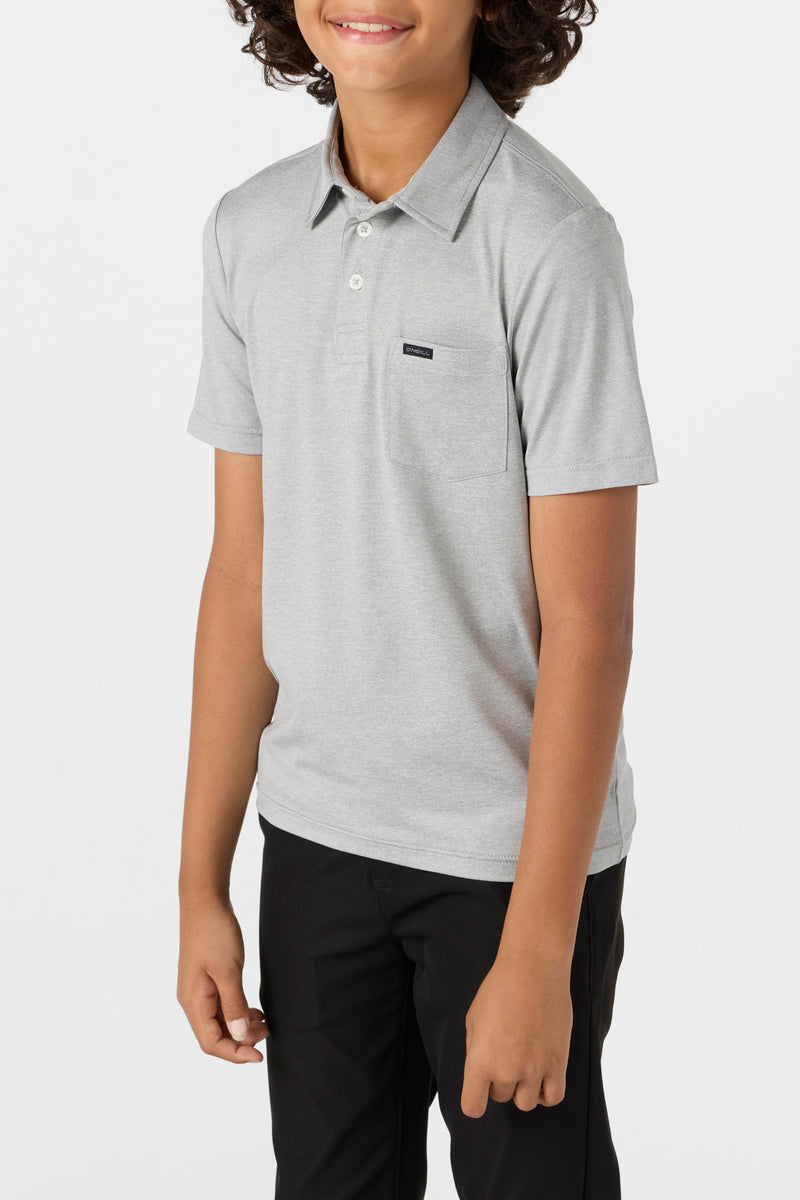 O'Neill Boys Trvlr UPF Polo HGR S