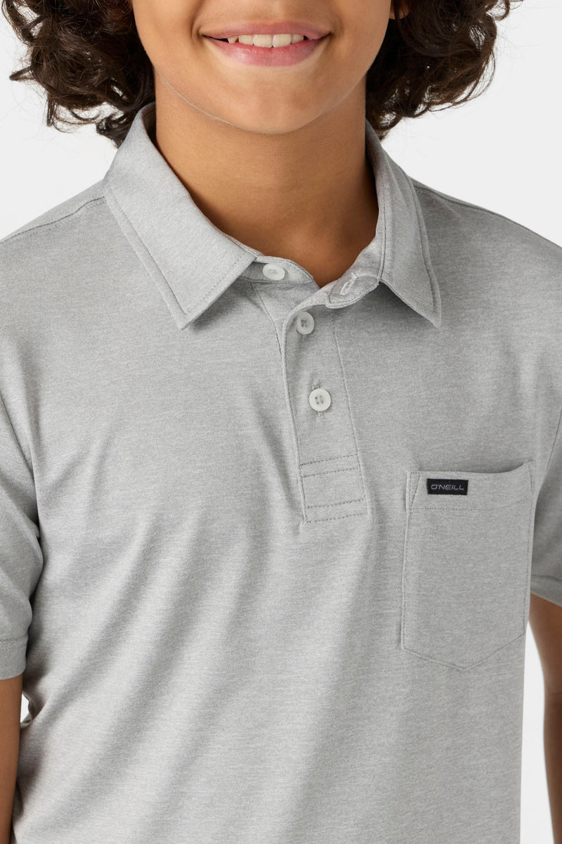 O'Neill Boys Trvlr UPF Polo HGR M