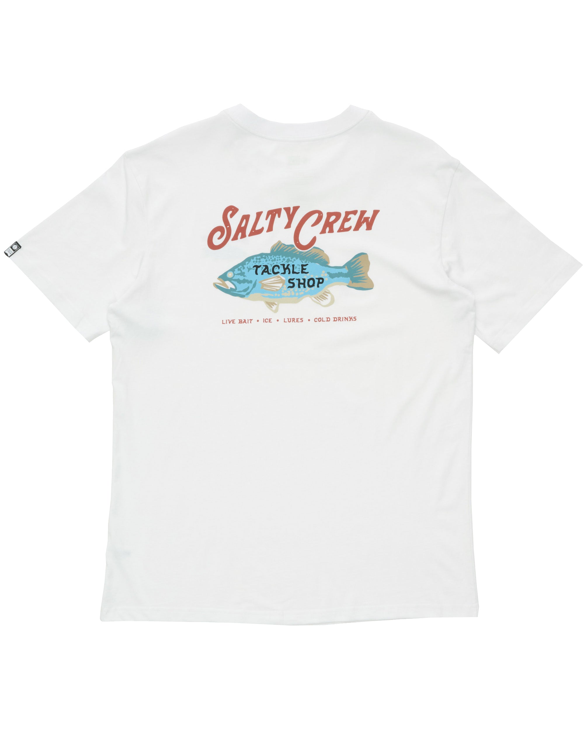 SALTY CREW TACKLE SHOP SS TEE WHITE M