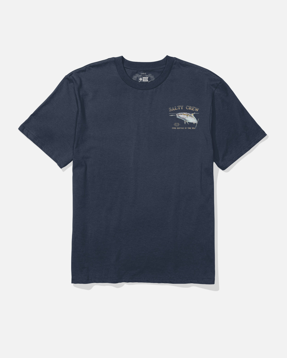 SALTY CREW SURFACE CLASSIC SS TEE NAVY M