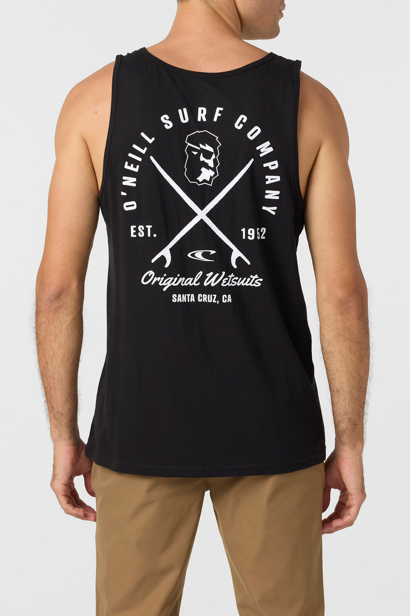 O'Neill Privateer Tank BLK XL