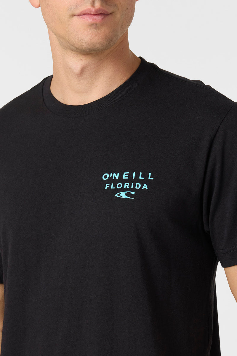 O'Neill Swamplands SS Tee BLK S