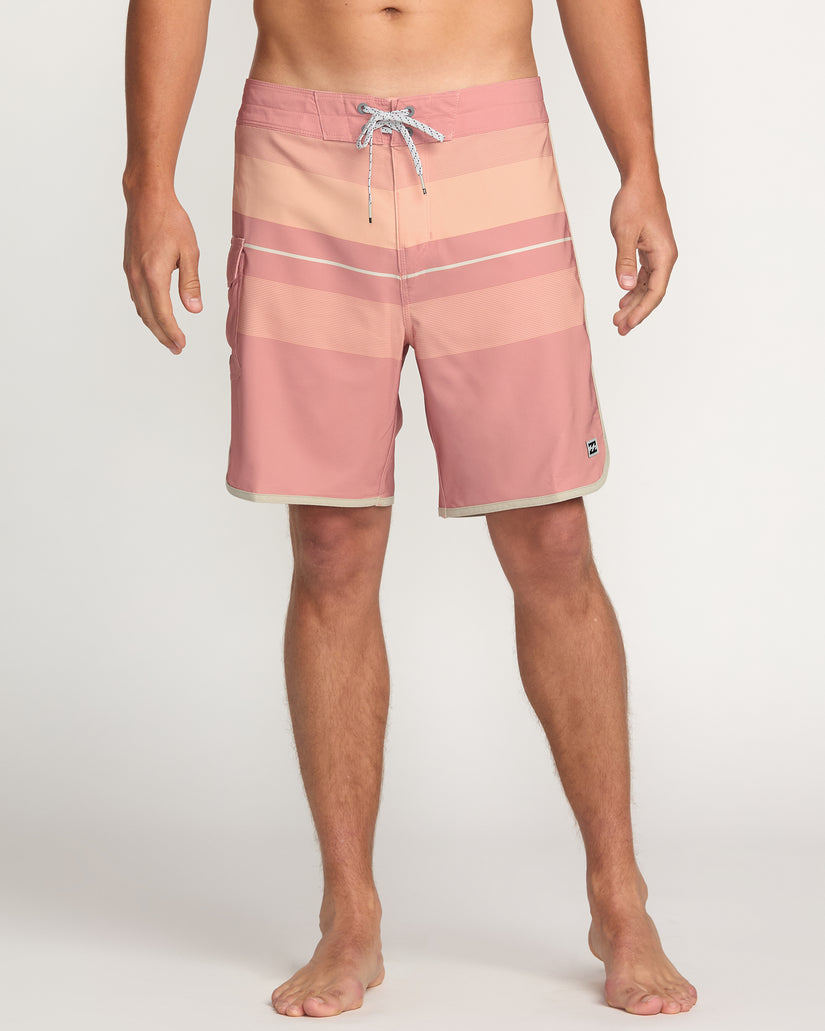 Billabong 73 Pro Performance 18" Boardshorts DTP-DUSTY PINK 33