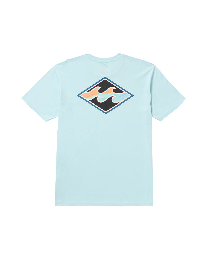 Billabong Crayon Wave Premium Tee CBU-CROWN BLUE M