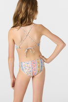 O'NEILL CORA FLORAL RUCHED BRALETTE SET MUL 8