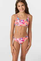 O'NEILL CABANA FLORAL REVO TIE BACK BRALETTE SET MUL 7
