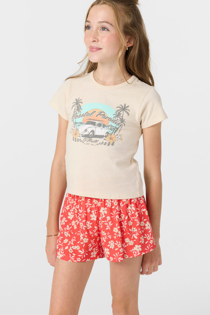 O'NEILL GIRLS COASTAL PARADISE IVR L