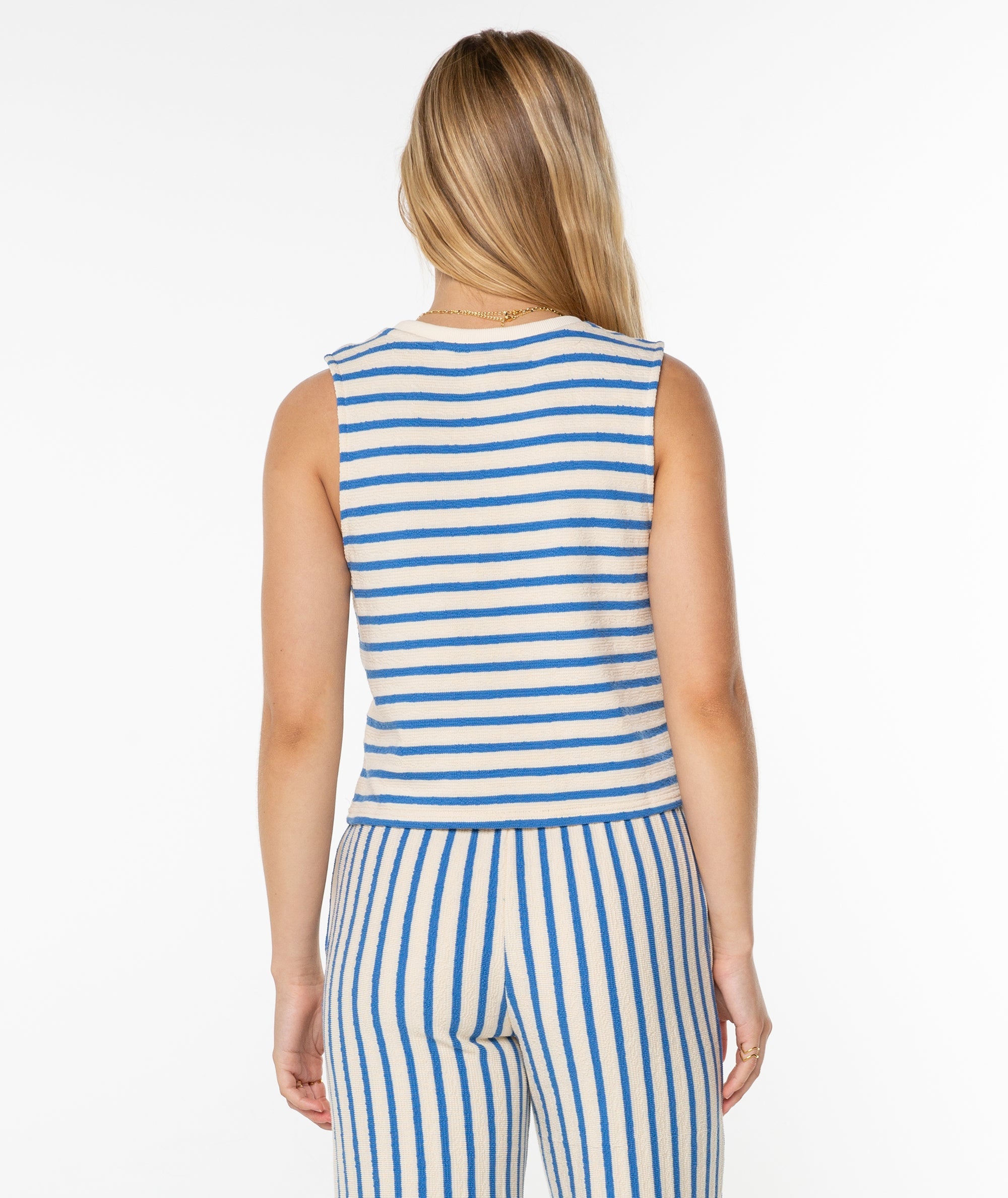 ROXY JAVA STRIPE TANK BSS M