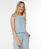 ROXY JAVA STRIPE TANK BSS S