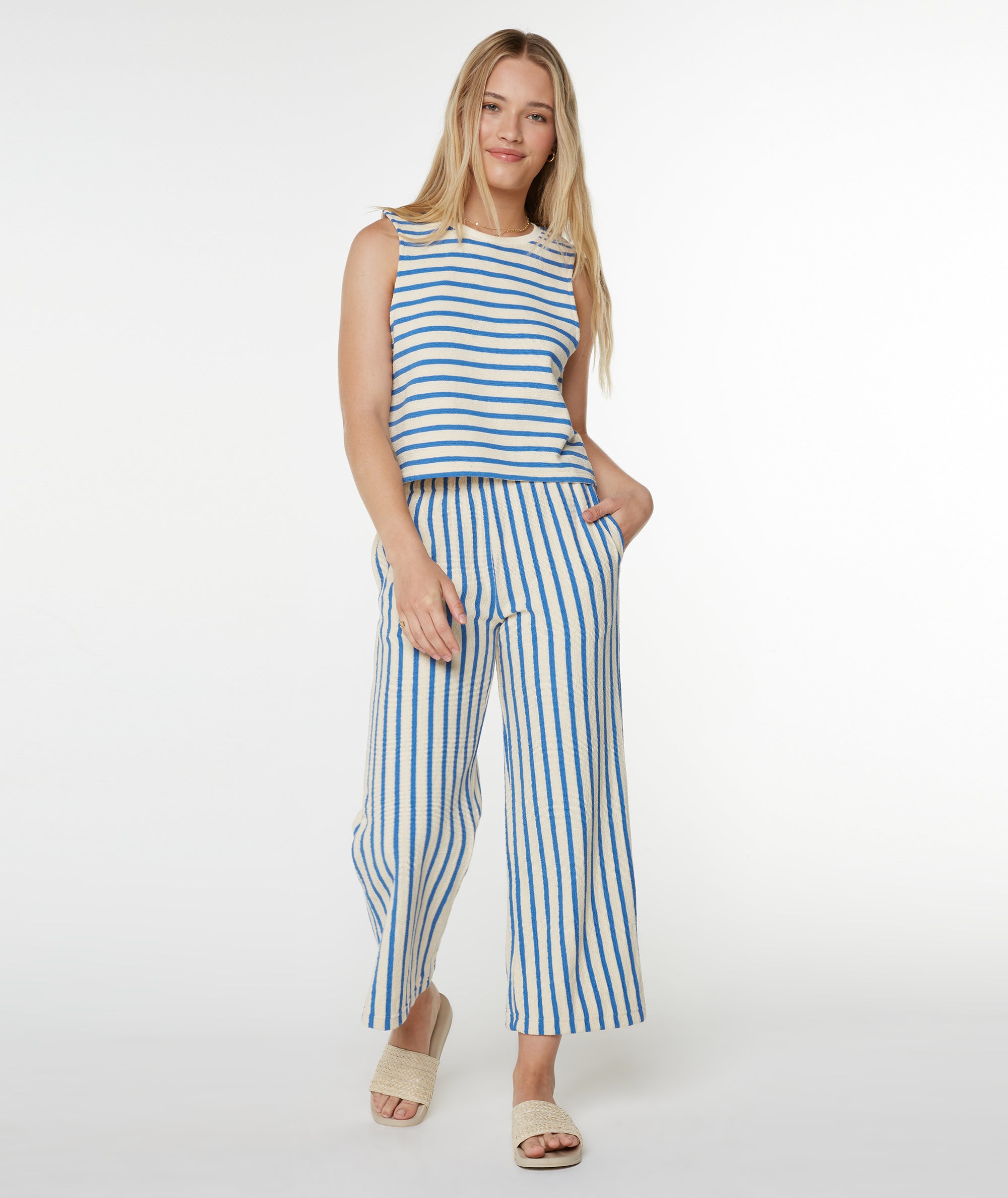 ROXY JAVA STRIPE TANK BSS S