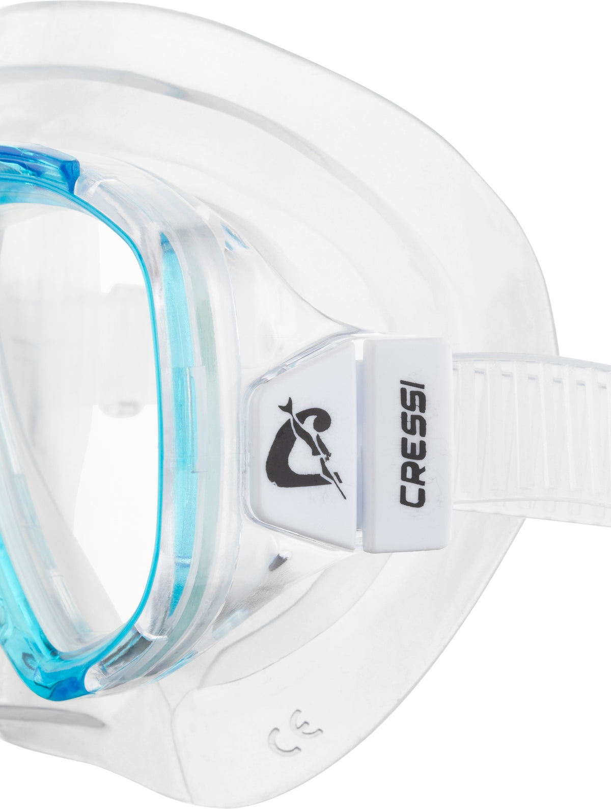 Cressi Perla Dive Mask Clear/Aquamarine