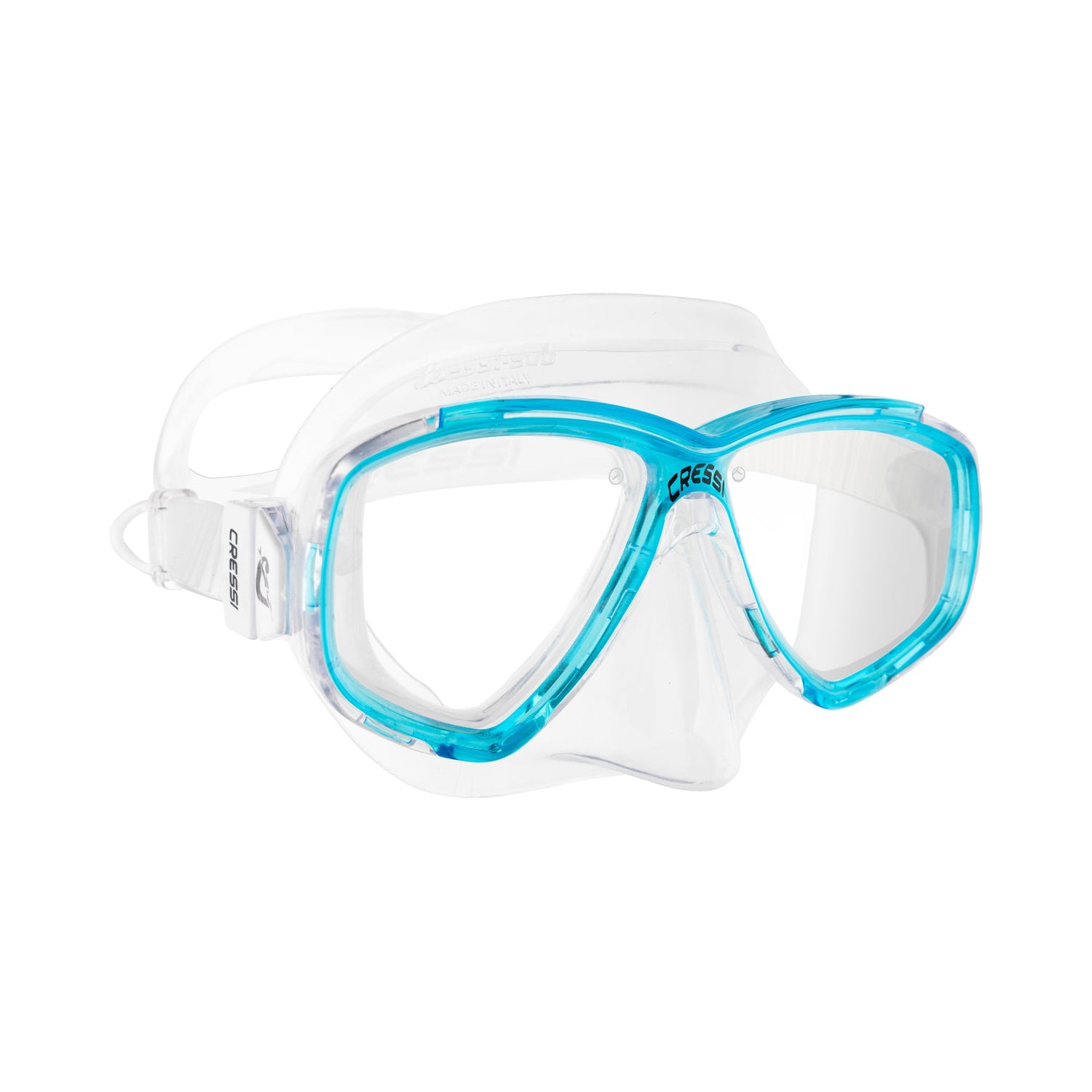 Cressi Perla Dive Mask Clear/Aquamarine