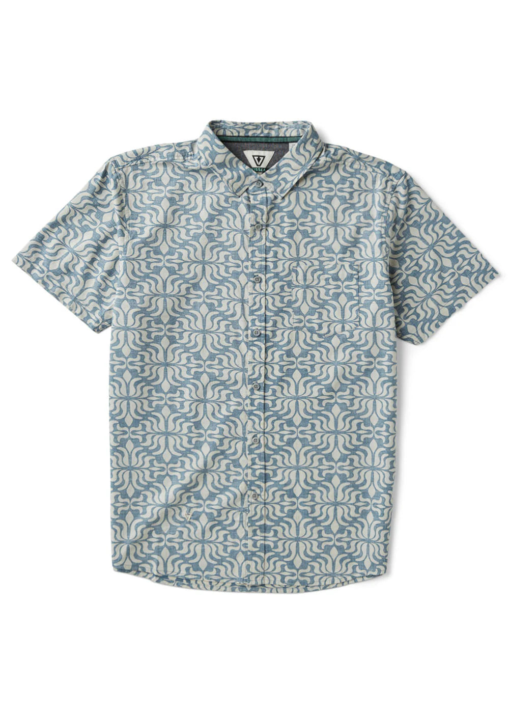 Vissla Zanzibar Eco SS Shirt DKB-Dark Blue S