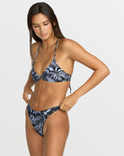 Volcom Paradise Dreamer Twist X Bikini Top BLK M