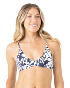 Roxy Oceanside Athletic Tri Bikini Top MDI XL