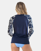 Roxy Oceanside Long Sleeve Raglan Rashguard MDI L