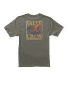 Salty Crew Ink Slinger Boys SS Tee Dusty Olive XL