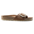 Birkenstock Madrid Big Buckle Womens Sandal Oiled Leather-Cognac 10