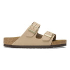 Birkenstock Arizona Soft Footbed Womens Sandal Nubuck-Sandcastle 7