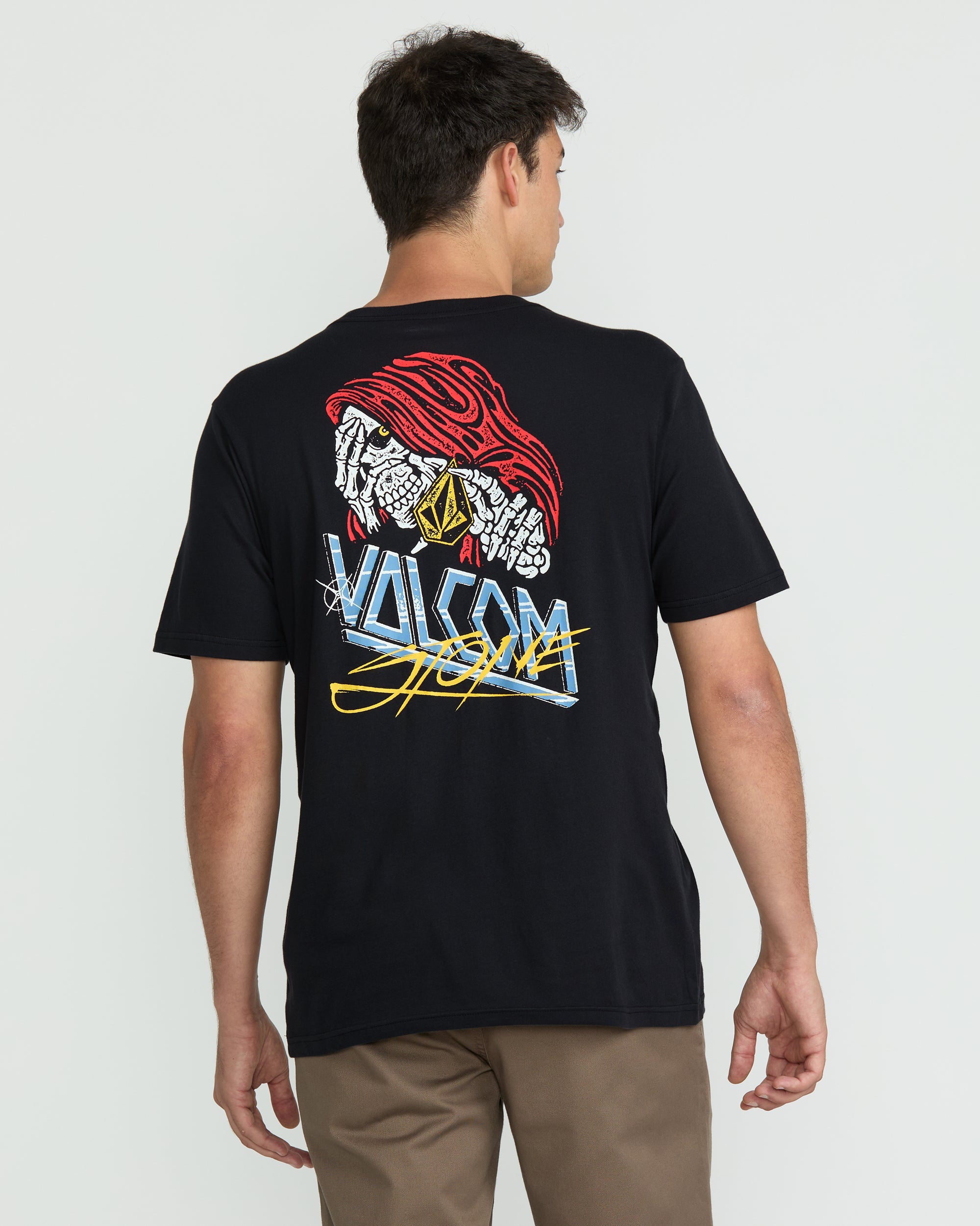 Volcom Dropped This SS Tee AQK-ANTIQUE BLACK XL