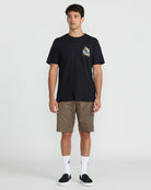 Volcom Dropped This SS Tee AQK-ANTIQUE BLACK XL