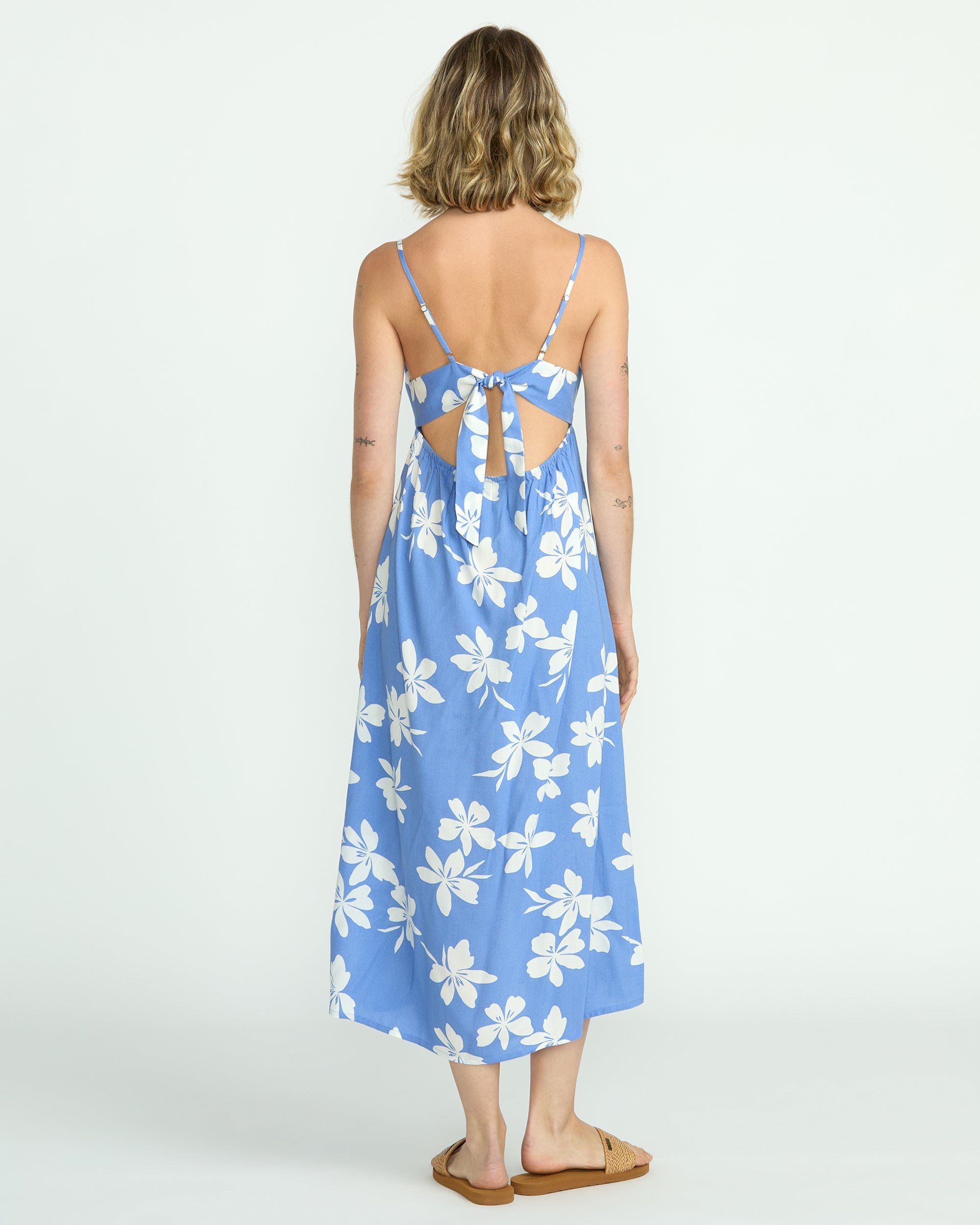 Volcom Coco Ho Midi Dress DEP M