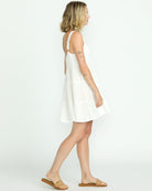 Volcom Beachmoonstone Dress WHT S