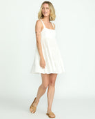 Volcom Beachmoonstone Dress WHT L