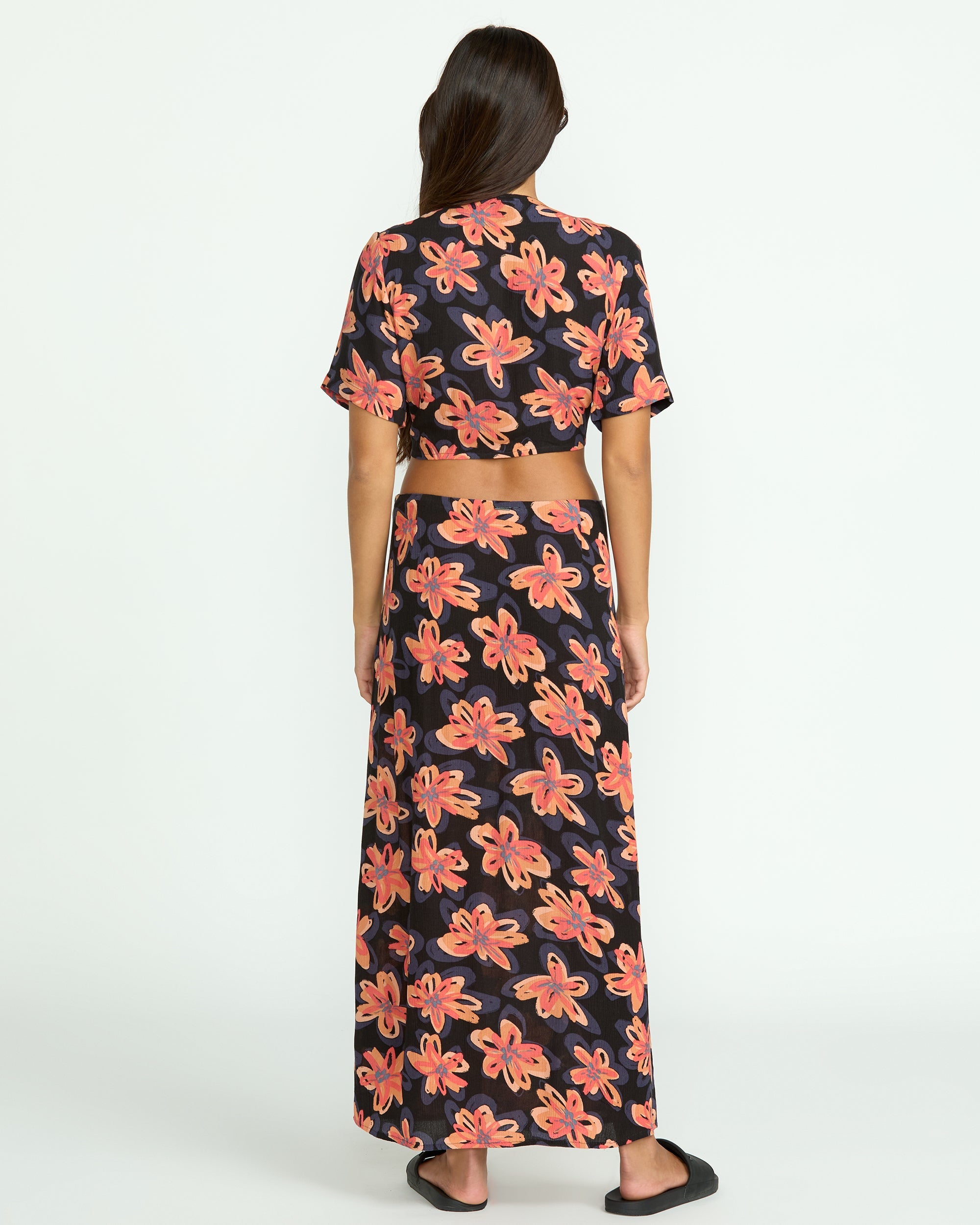 Volcom Deep Tropix Skirt BLK M