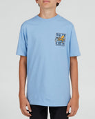 Salty Crew Ink Slinger Boys SS Tee MARINE BLUE L