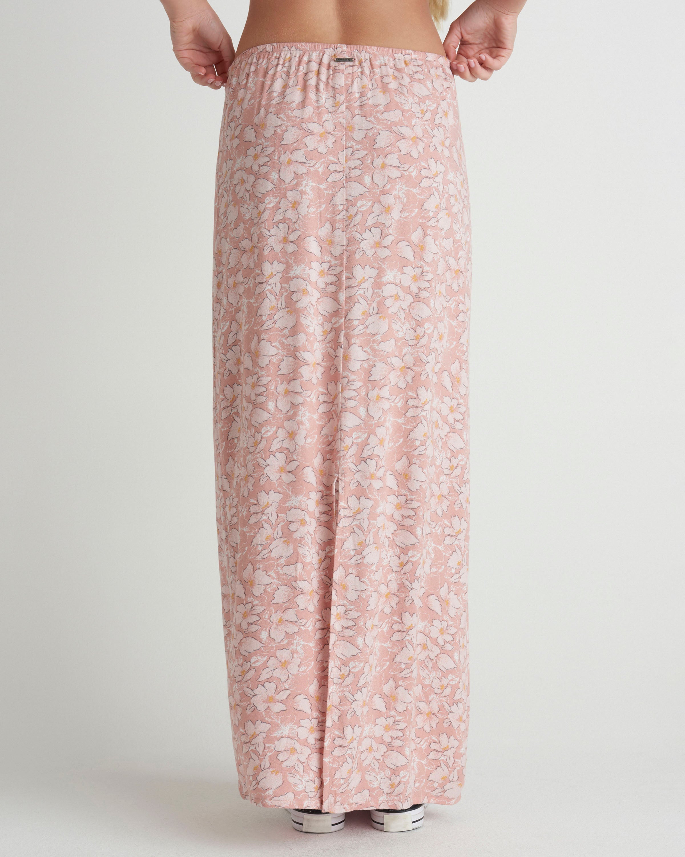 HURLEY BEACHCOMBER MAXI SKIRT T657-Rose Tan- S