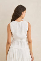 RHYTHM KEIKI PLUNGE TOP CREAM 4L