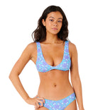 Rip Curl Neon Isles Bralette Bikini Top 0070-Blue M