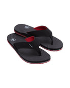 Volcom Victor Mens Sandal BRD-Black-Red 14