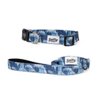 Salty Paws Leash Blue Wave S