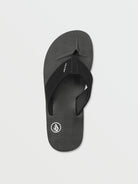 Volcom Victor Sandals - DO NOT USE BLK-BLACK 6