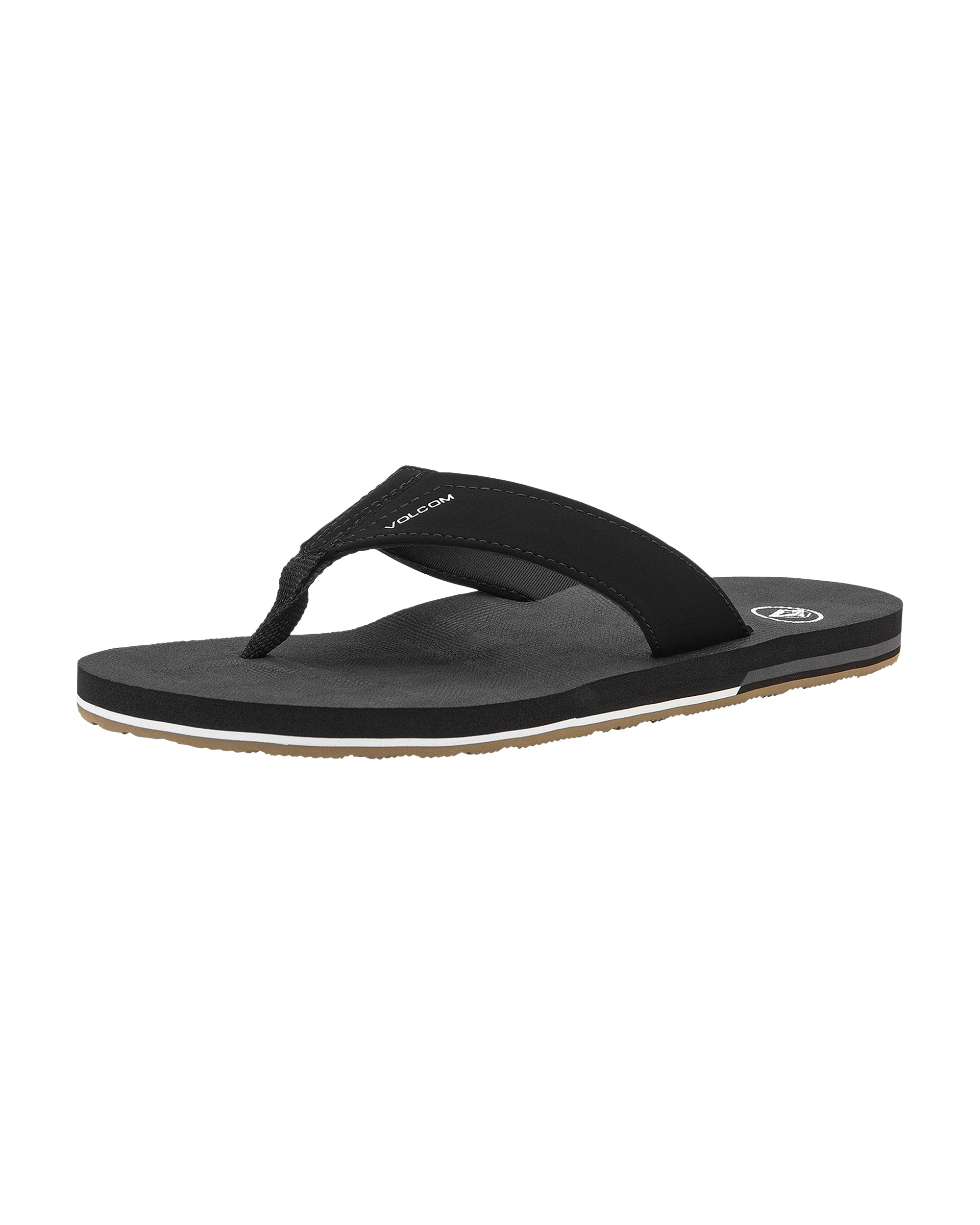 Volcom Victor Sandals - DO NOT USE BLK-BLACK 7