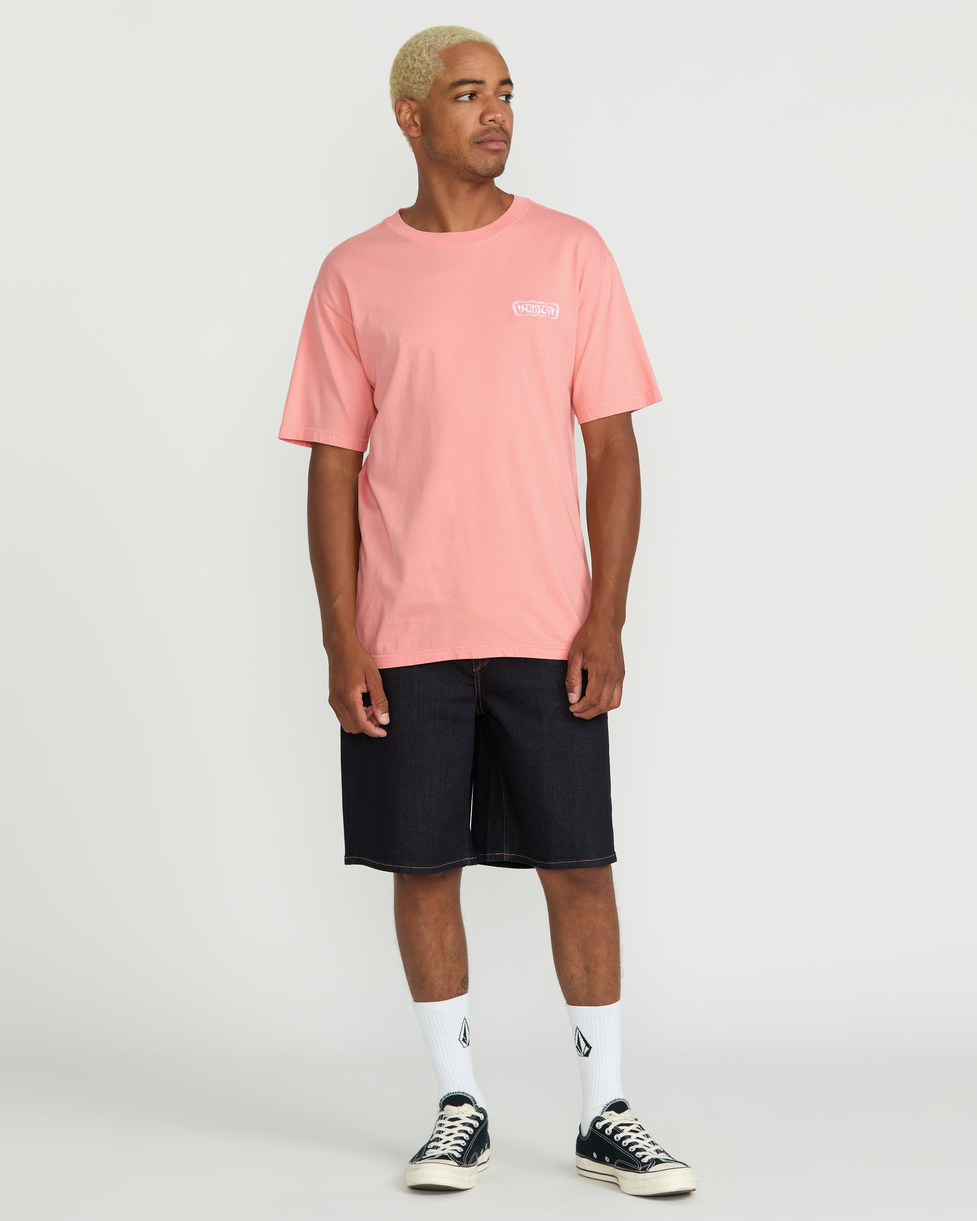 VOLCOM GROOVIN SST PFZ-PEACH FUZZ XXL