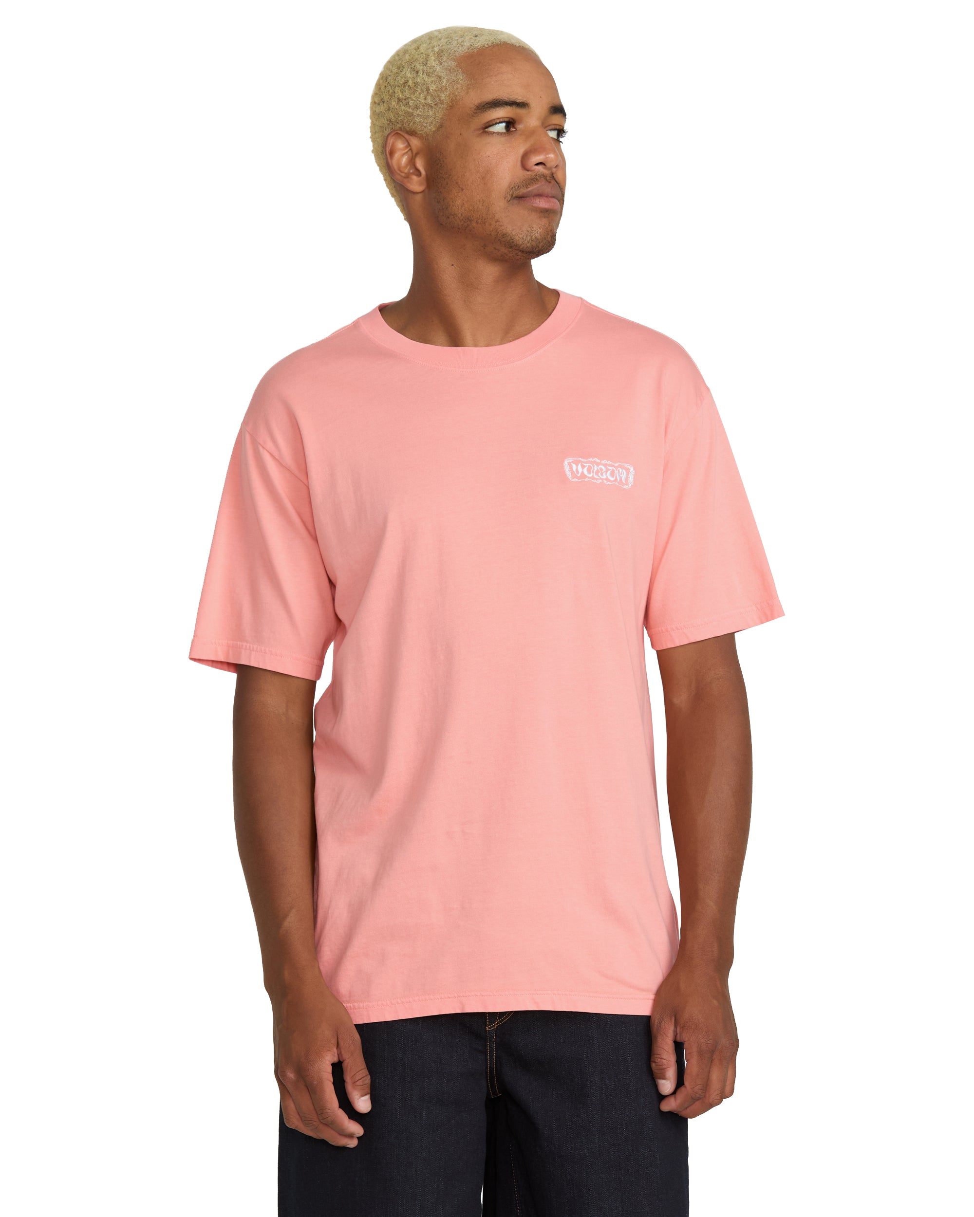 VOLCOM GROOVIN SST PFZ-PEACH FUZZ XXL