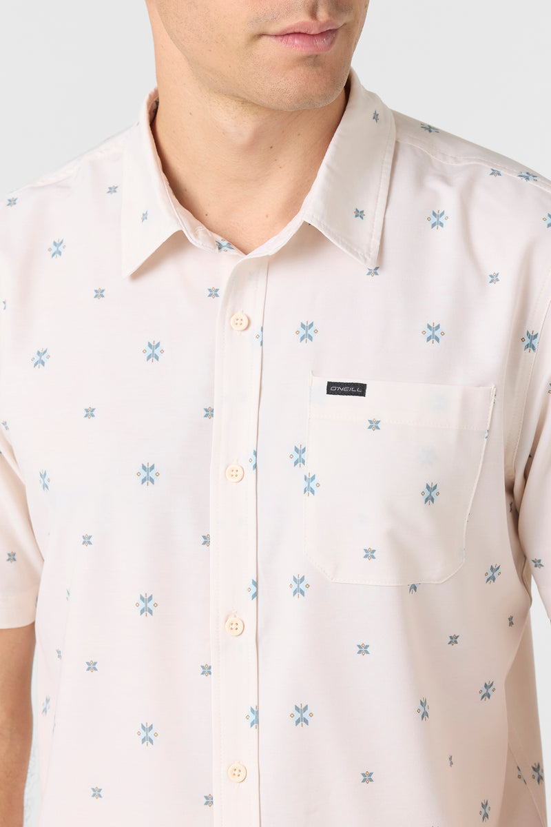 O'Neill Traveler Traverse Relaxed SS Shirt CRM XXL