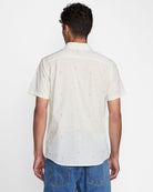 RVCA EXOTICA SEERSUCKER SS WHT-WHITE M