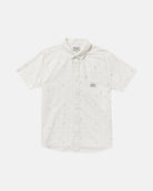 RVCA EXOTICA SEERSUCKER SS WHT-WHITE M
