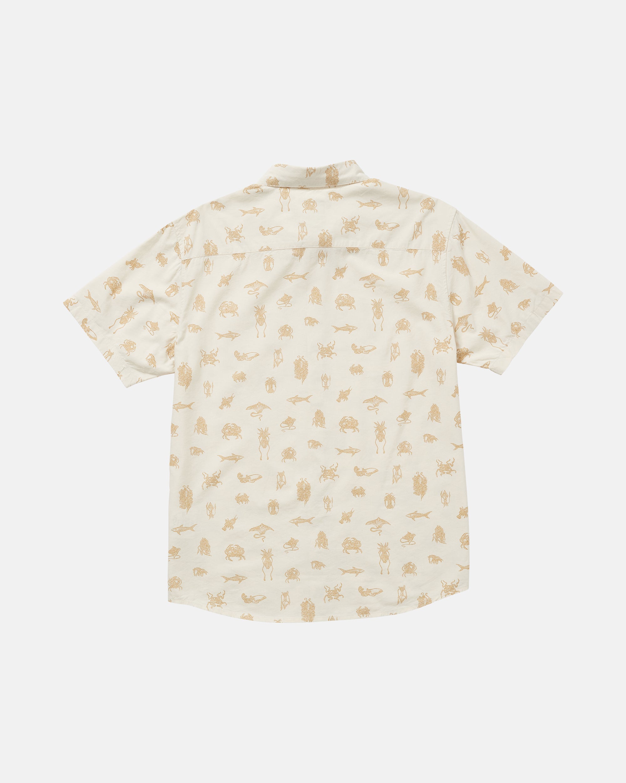 RVCA SEA LIFE SS NAT-NATURAL M