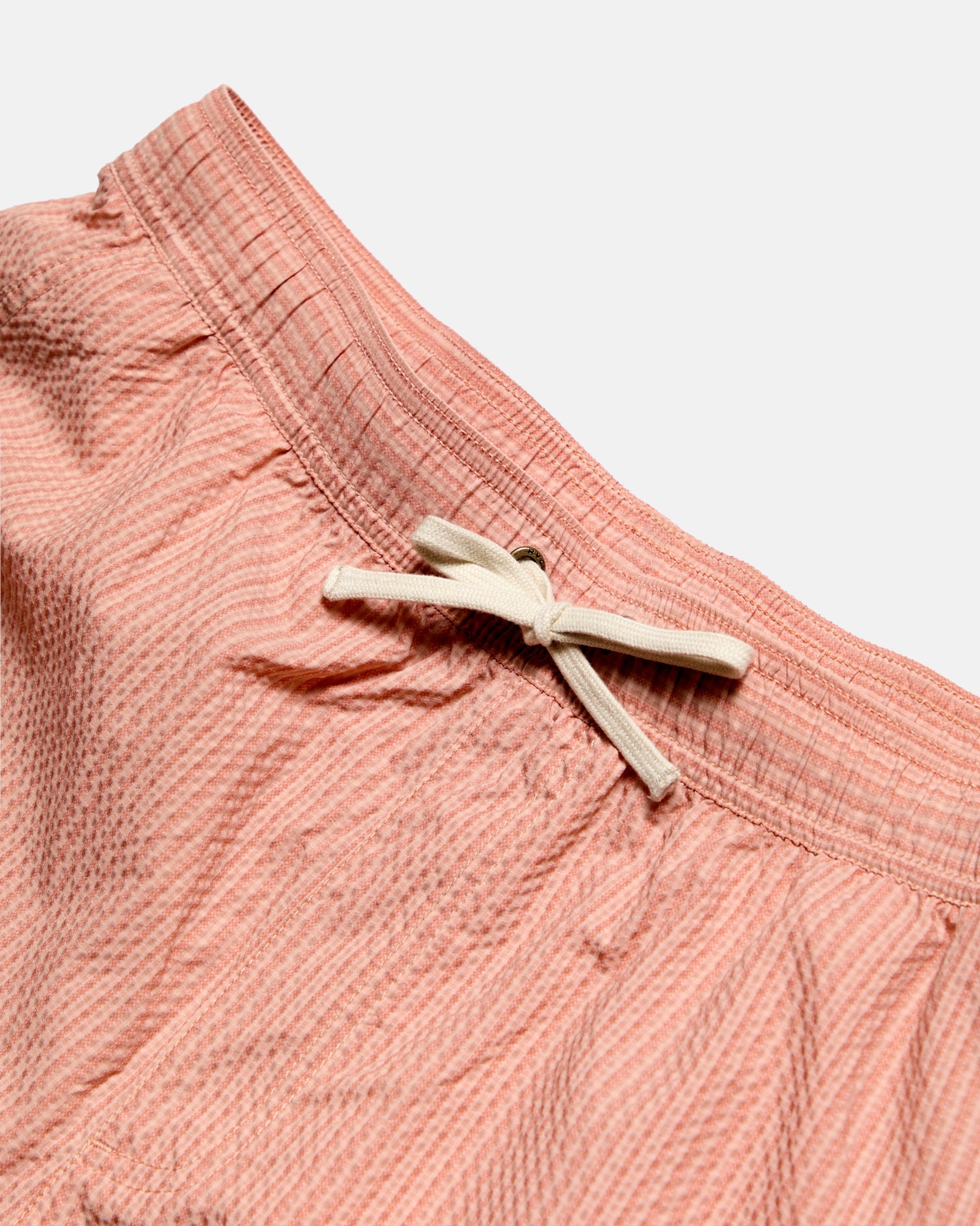 RVCA EXOTICA SEERSUCKER ELASTIC 17 APC-APRICOT L