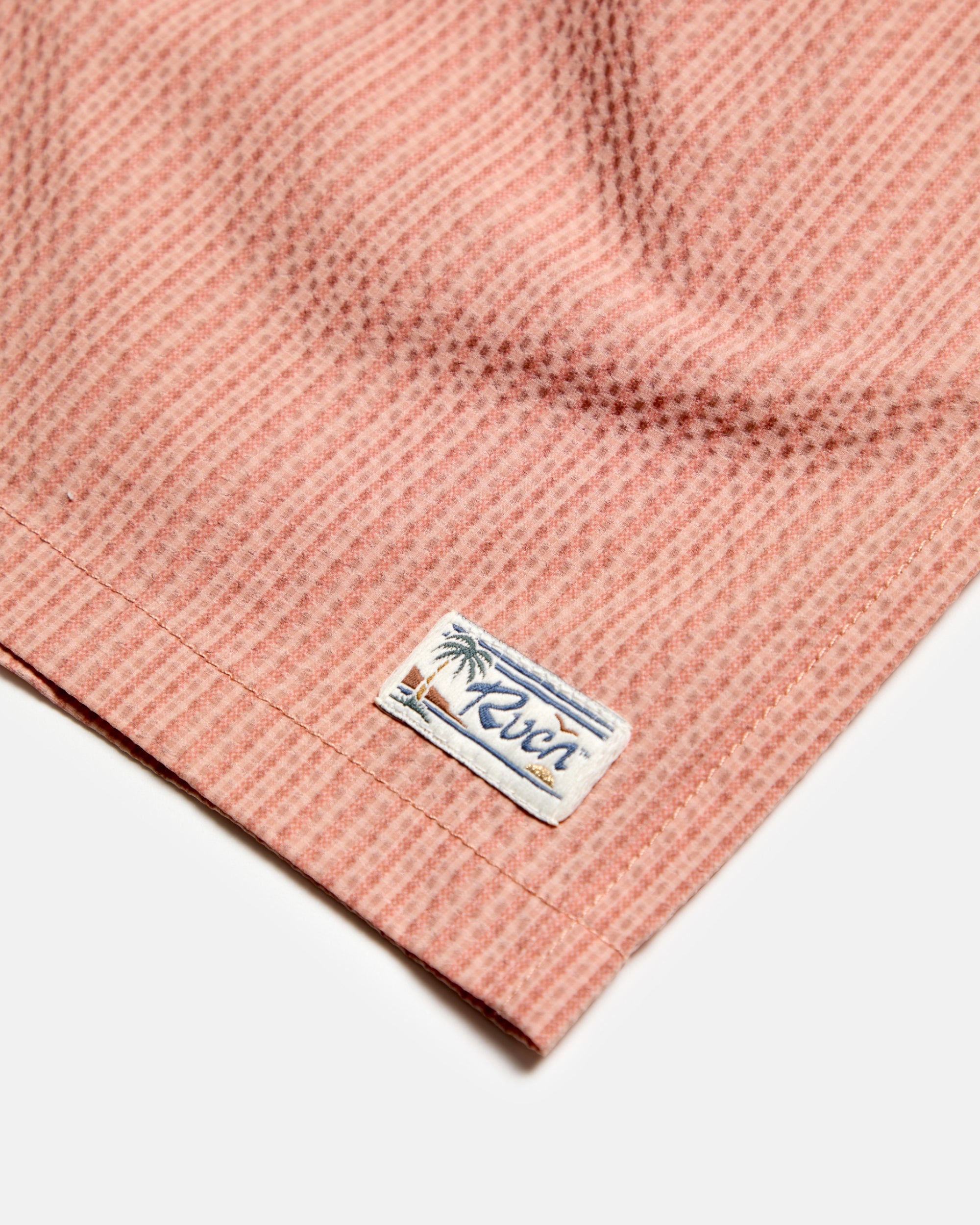 RVCA EXOTICA SEERSUCKER ELASTIC 17 APC-APRICOT L