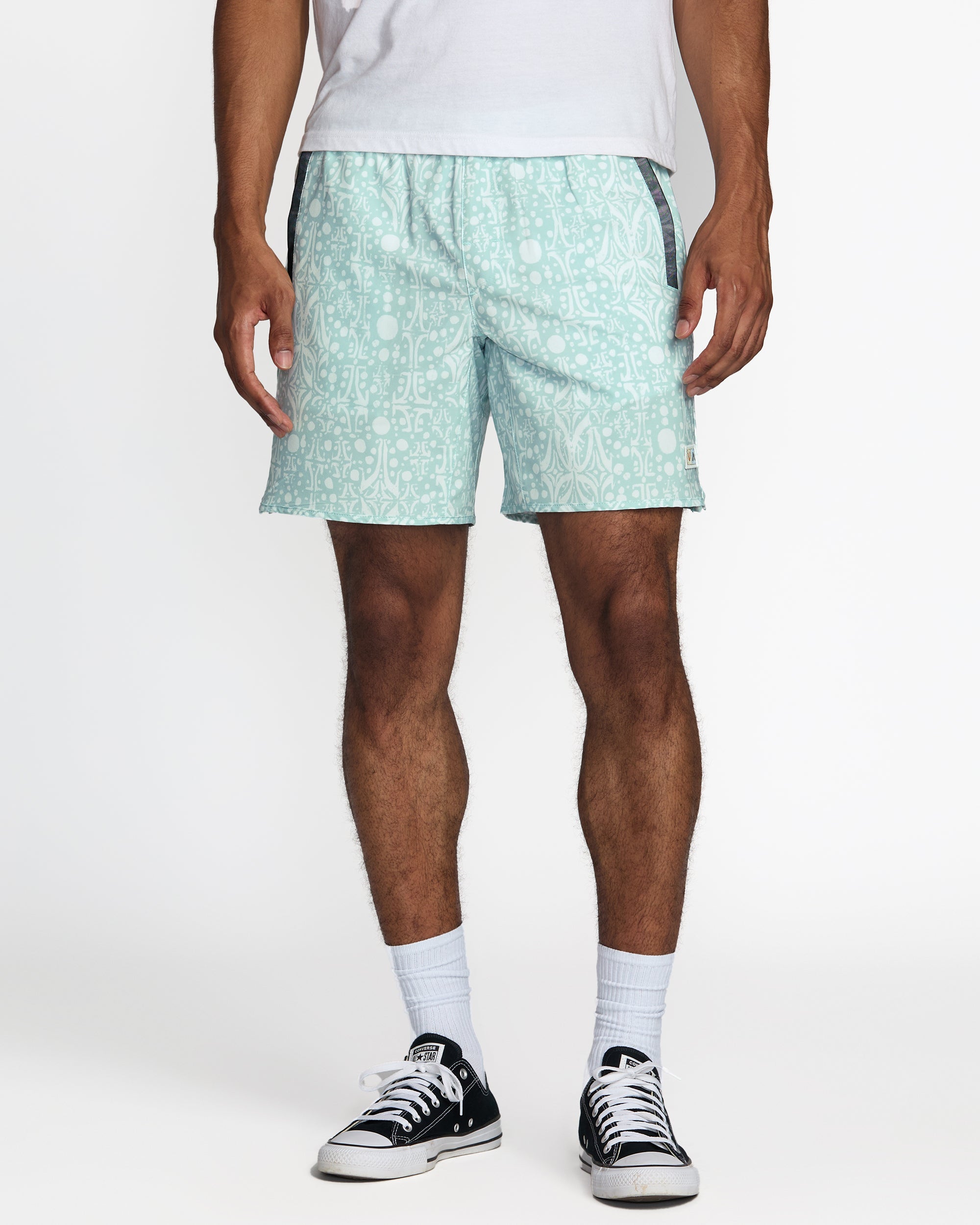 RVCA RICH JACOBS YOGGER STRETCH 17 BN4-BLUE HAZE XL