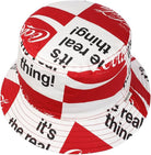 Brixton Coca-Cola 80S Reversible Bucket Hat  Black/Coke Red S/M
