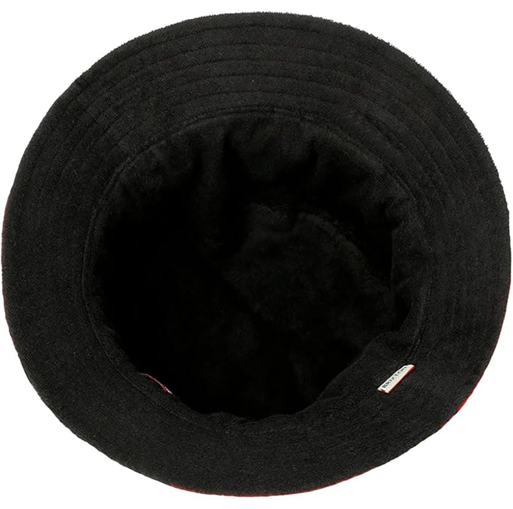 Brixton Coca-Cola 80S Reversible Bucket Hat  Black/Coke Red S/M