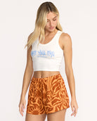 Billabong Miles Away Tank SCS-STENCIL WASH XS