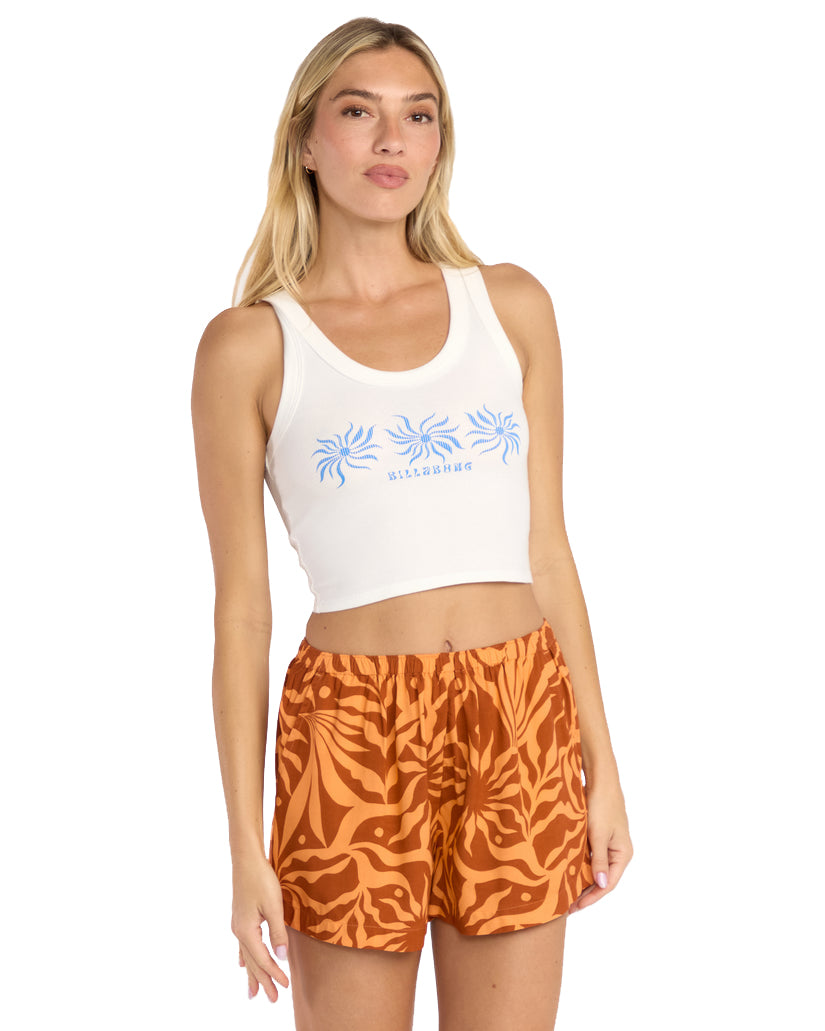 Billabong Miles Away Tank SCS-STENCIL WASH XS